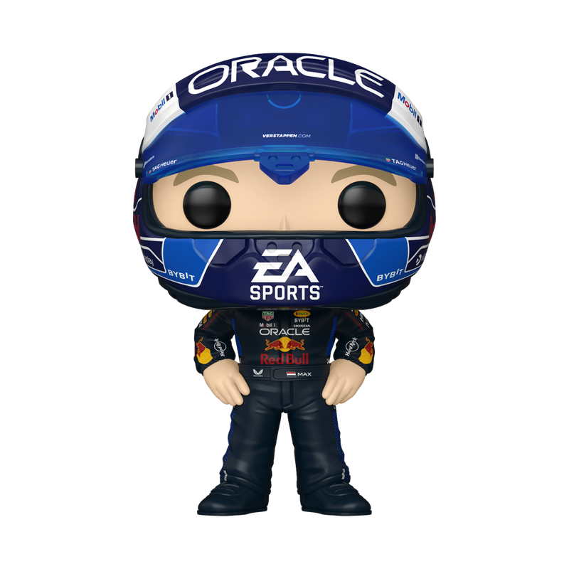 Formula 1: Oracle Red Bull Racing - Max Verstappen with USA Helmet Pop!