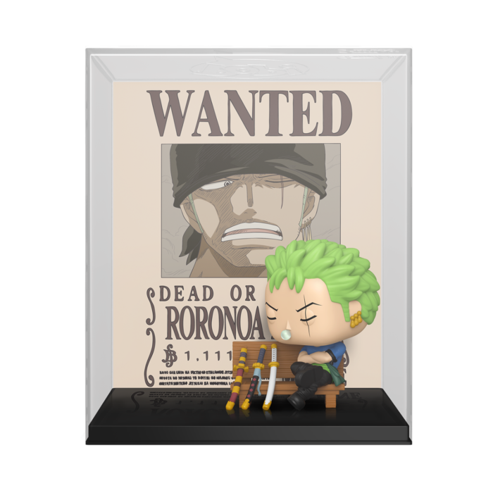 One Piece - Roronoa Zoro Wanted Poster Pop! Cover