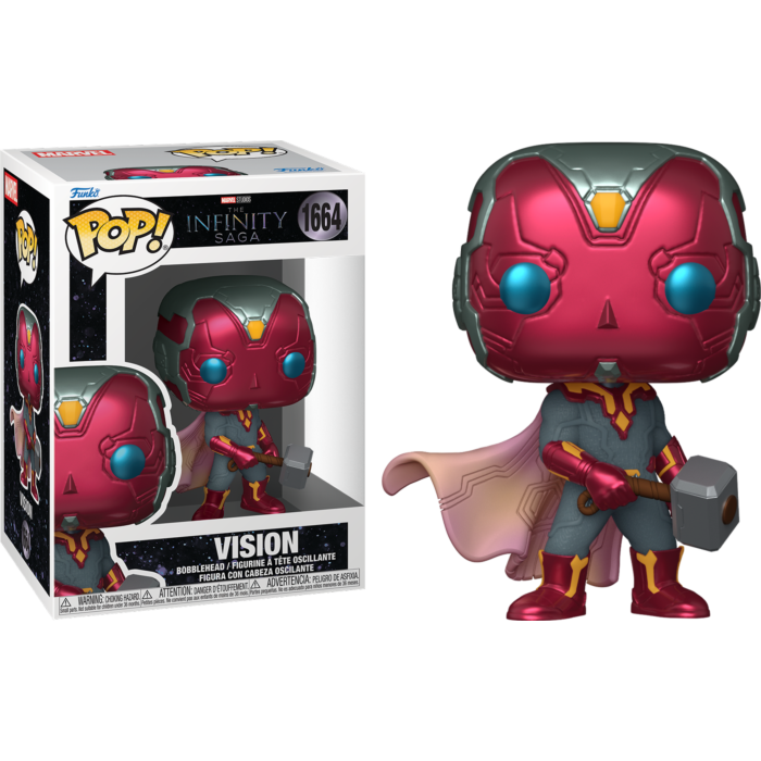 Avengers - Vision with Mjolnir Infinity Saga Pop!