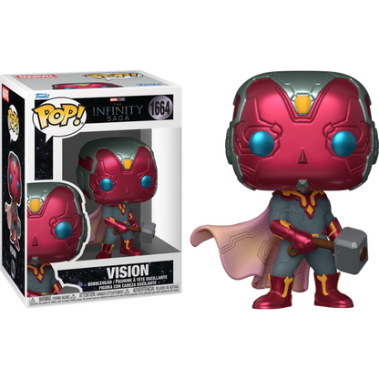 Avengers - Vision with Mjolnir Infinity Saga Pop!