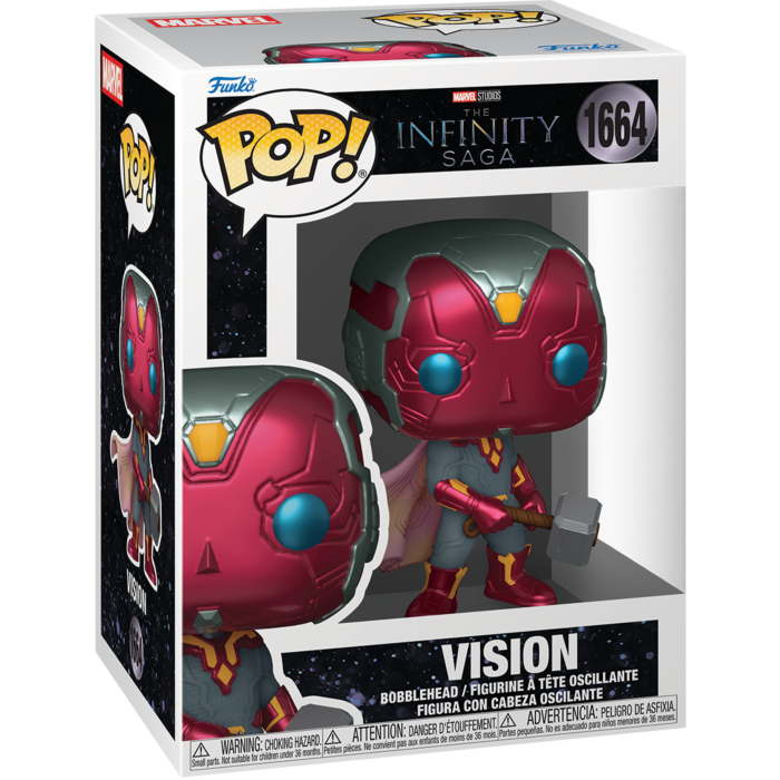 Avengers - Vision with Mjolnir Infinity Saga Pop!
