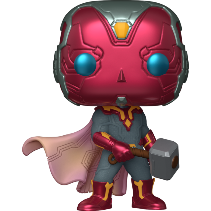 Avengers - Vision with Mjolnir Infinity Saga Pop!