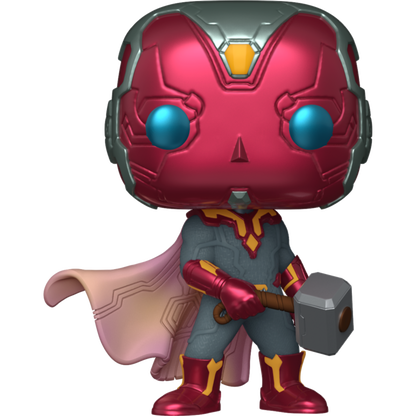 Avengers - Vision with Mjolnir Infinity Saga Pop!