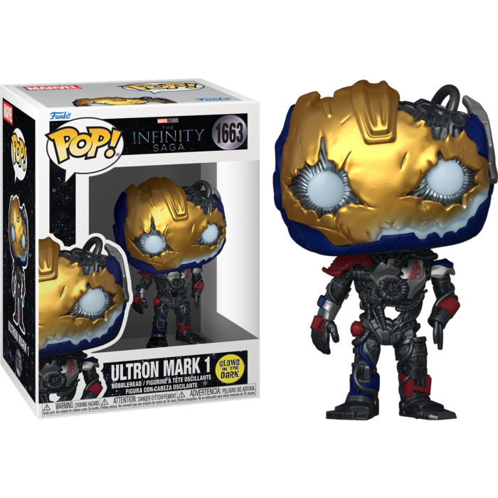 Avengers - Ultron Mark 1 Glow-in-the-Dark Infinity Saga Pop!