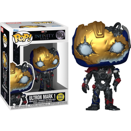 Avengers - Ultron Mark 1 Glow-in-the-Dark Infinity Saga Pop!
