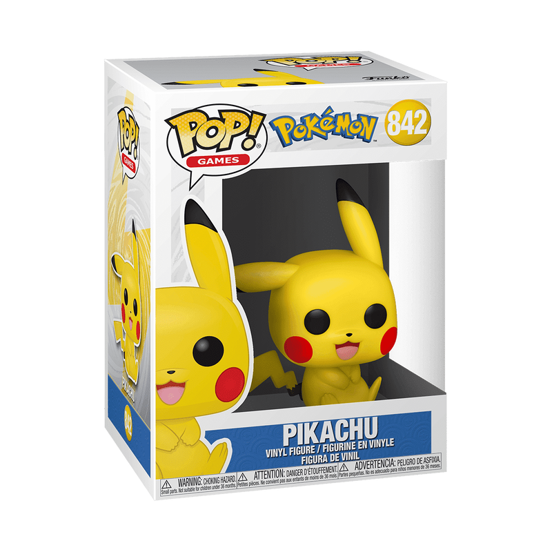 Pokemon - Pikachu Sitting Pop!