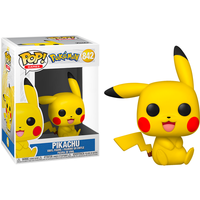 Pokemon - Pikachu Sitting Pop!