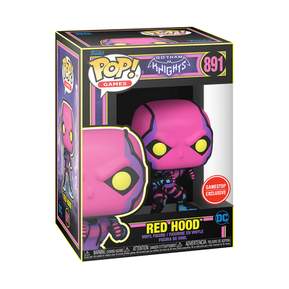 Gotham Knights- Red Hood Black Light Pop! (GameStop Exclusive)