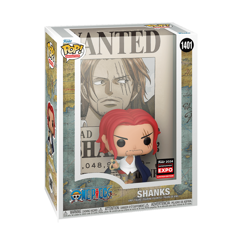 One Piece- Shanks Comic Cover (Entertainment Expo 2024) Pop!