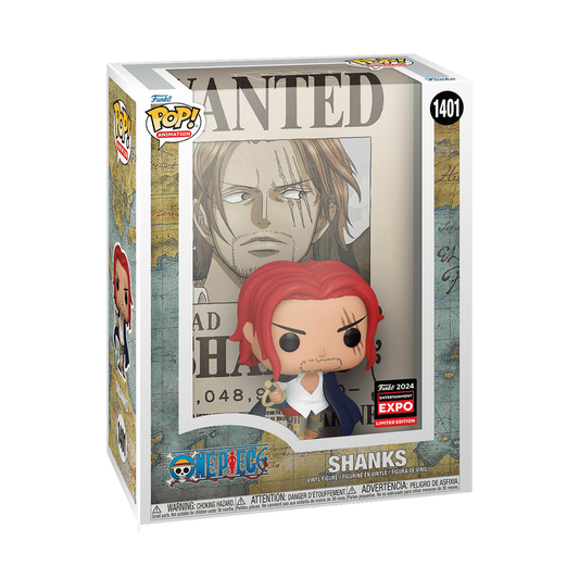One Piece- Shanks Comic Cover (Entertainment Expo 2024) Pop!