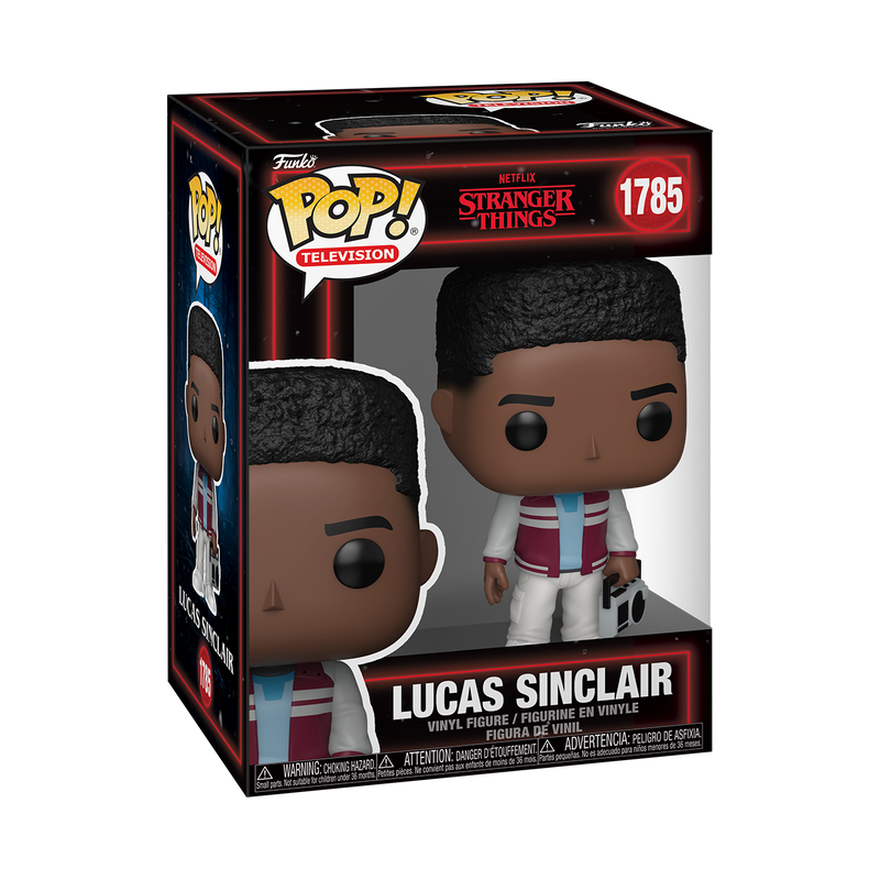 Stranger Things - Lucas Sinclair with Boombox (Season 5) Pop!