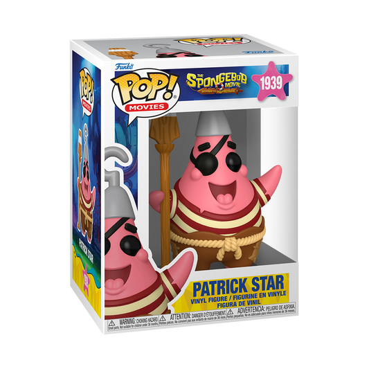 The SpongeBob Movie: Search for SquarePants (2025) - Patrick Star (Pirate) Pop!