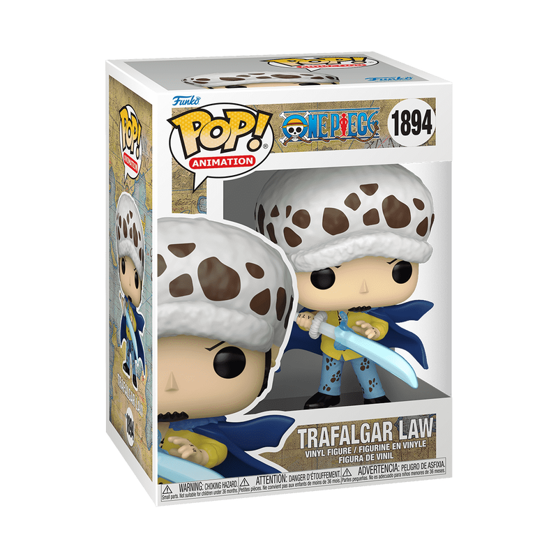 One Piece - Trafalgar Law with Blue Anesthesia Pop!