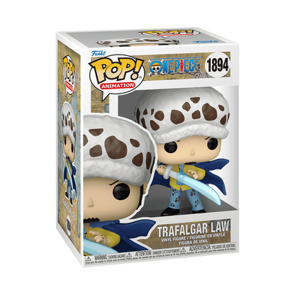 One Piece - Trafalgar Law with Blue Anesthesia Pop!