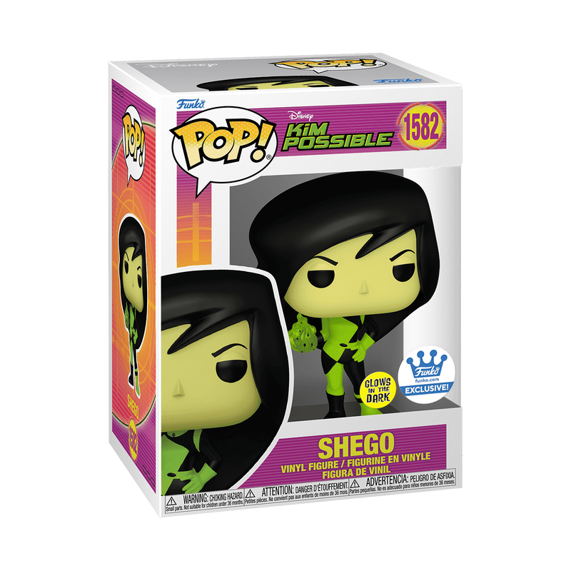 Kim Possible - Shego Glow-in-the-Dark Pop!
