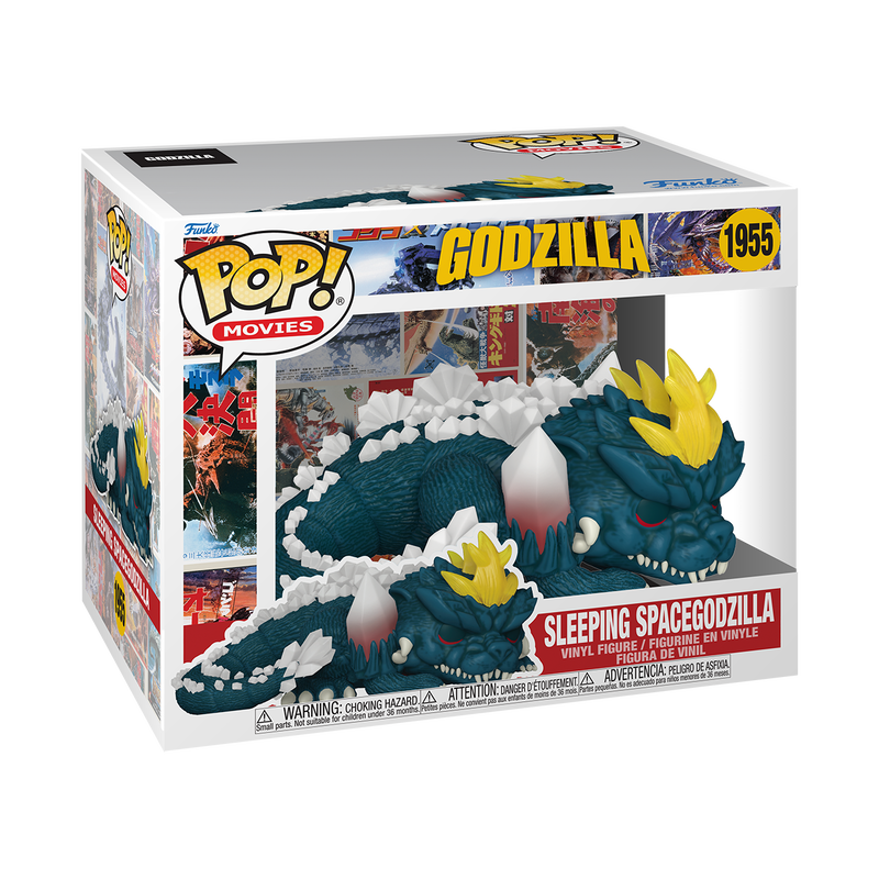 Godzilla - Sleeping SpaceGodzilla 6" Super Sized Pop!