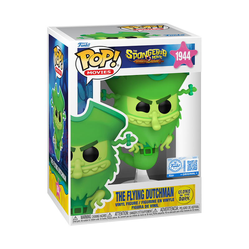 The SpongeBob Movie: Search for SquarePants (2025) - The Flying Dutchman Glow-in-the-Dark Pop!