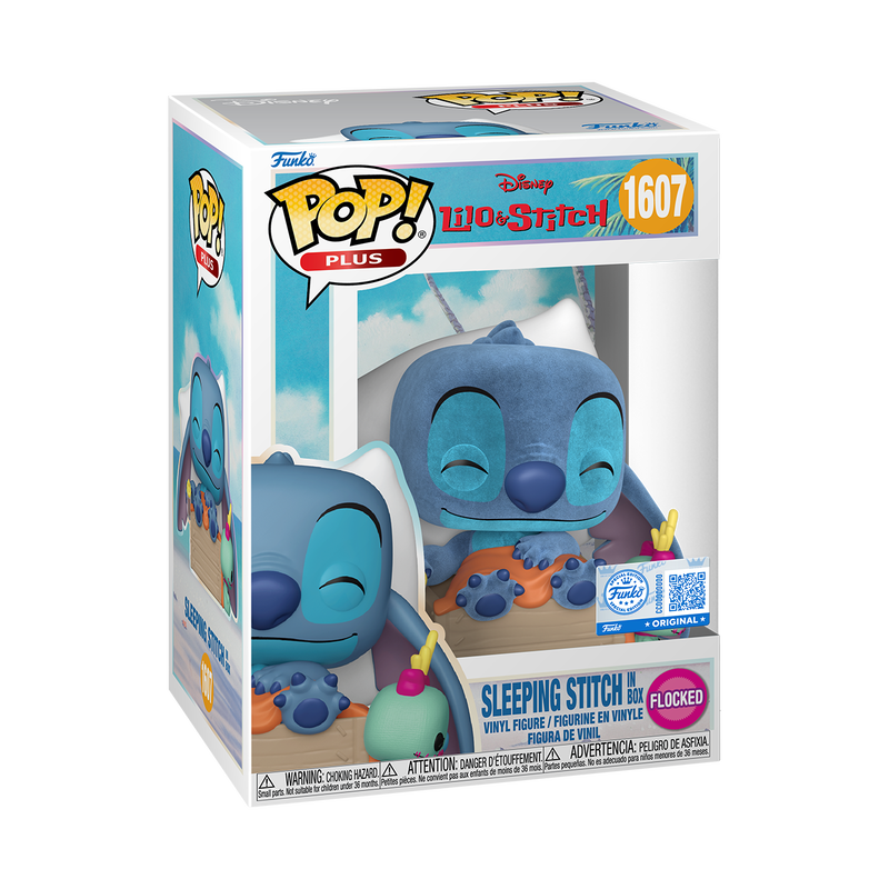 Lilo & Stitch - Sleeping Stitch in Box (Flocked) Pop! Plus