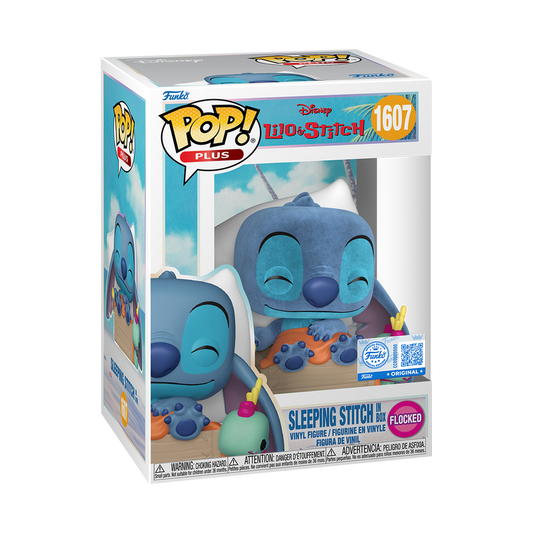 Lilo & Stitch - Sleeping Stitch in Box (Flocked) Pop! Plus