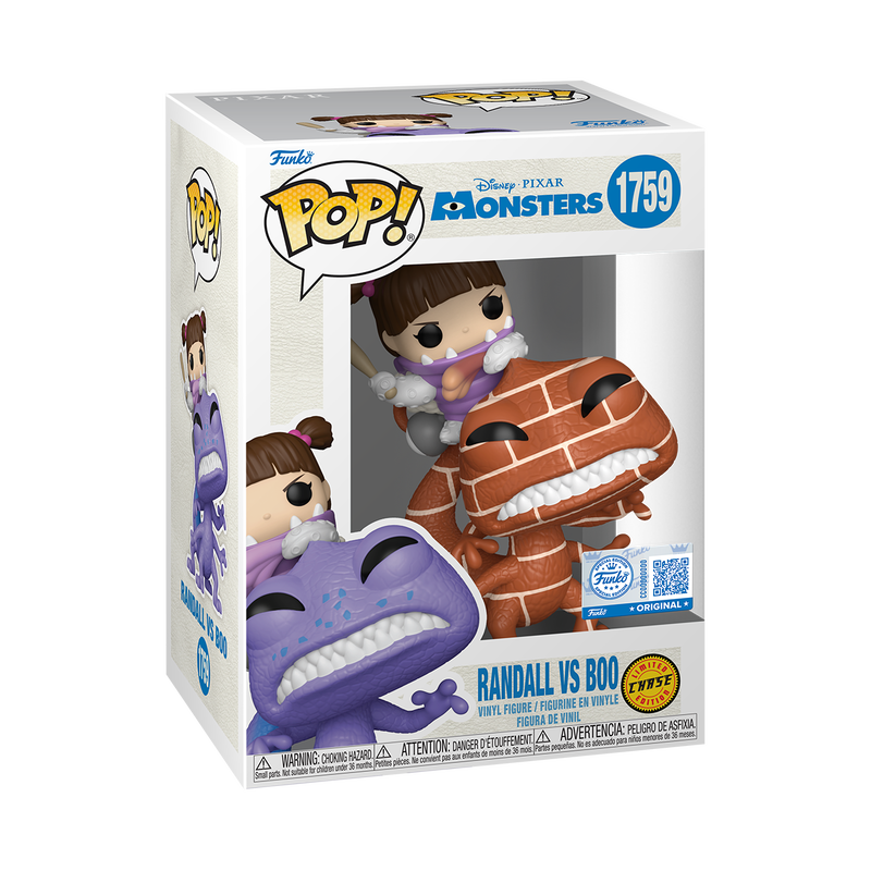 Monsters, Inc. - Randall vs Boo Pop! (Chase Bundle)