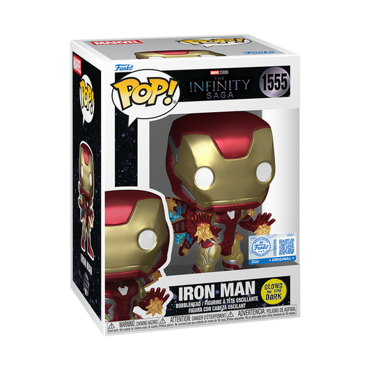 Avengers: Endgame - Iron Man with Beams Glow-in-the-Dark Pop!