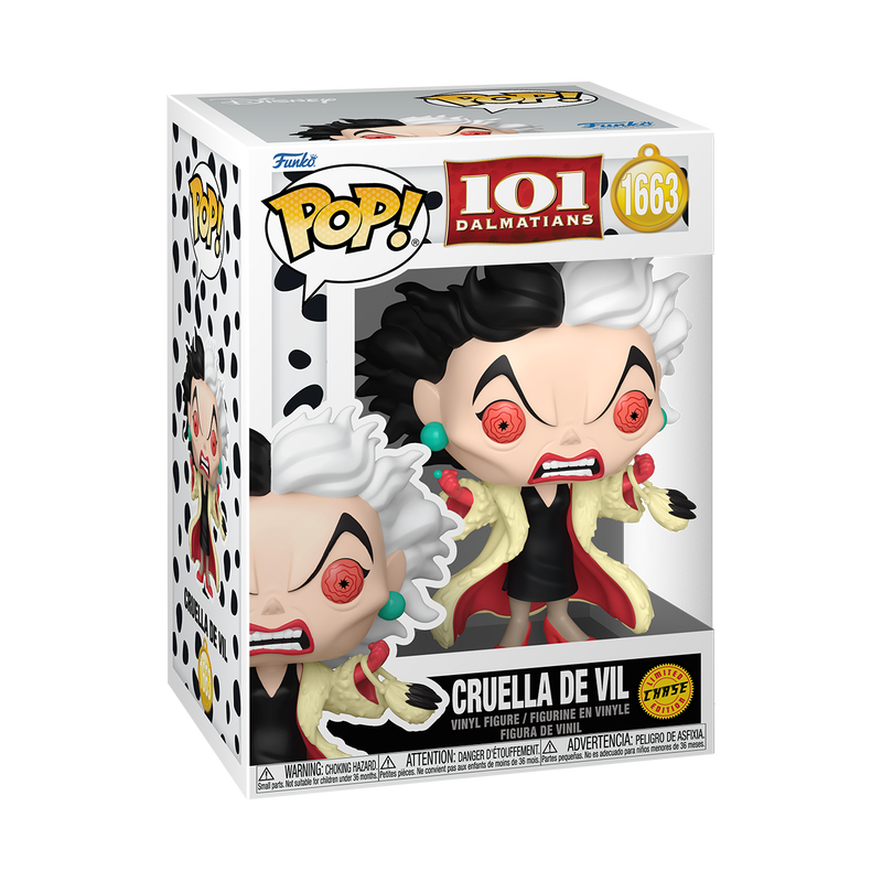 101 Dalmatians (1961) - Cruella De Vil Pop! (Chase Bundle)