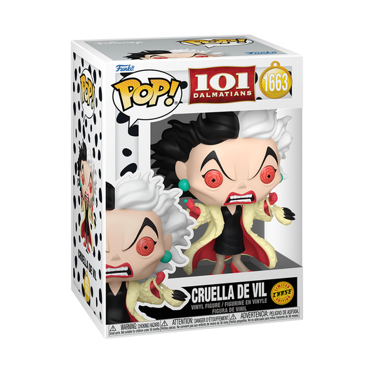 101 Dalmatians (1961) - Cruella De Vil Pop! (Chase Bundle)