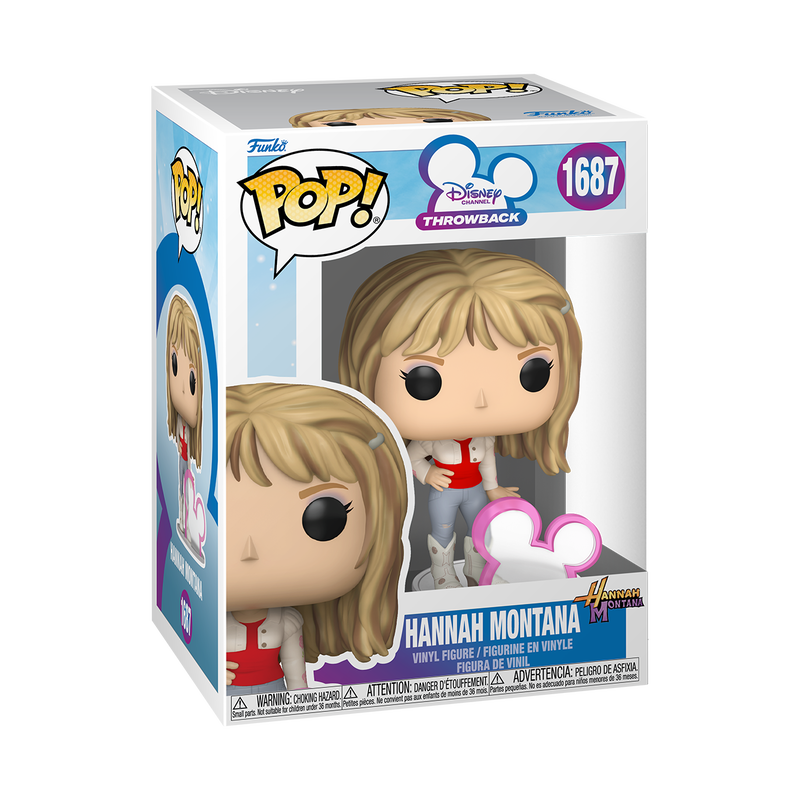 Hannah Montana - Hannah Montana with Disney Channel Logo Pop!