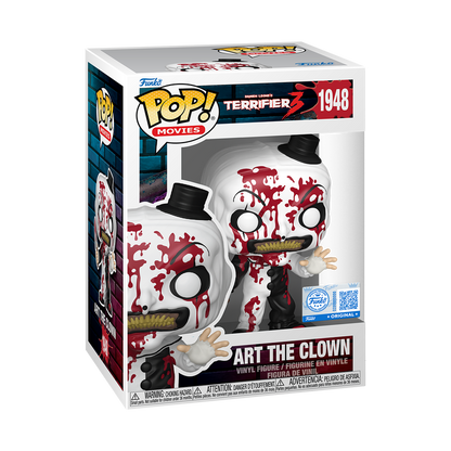 Terrifier - Art the Clown with Knife (Bloody) Pop! (Chase Bundle)