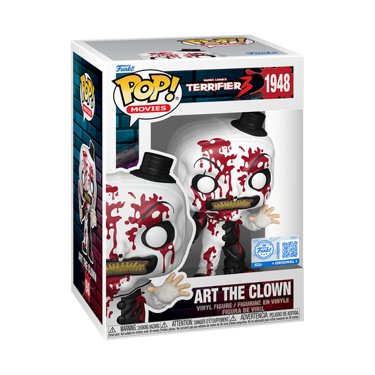 Terrifier - Art the Clown with Knife (Bloody) Pop!