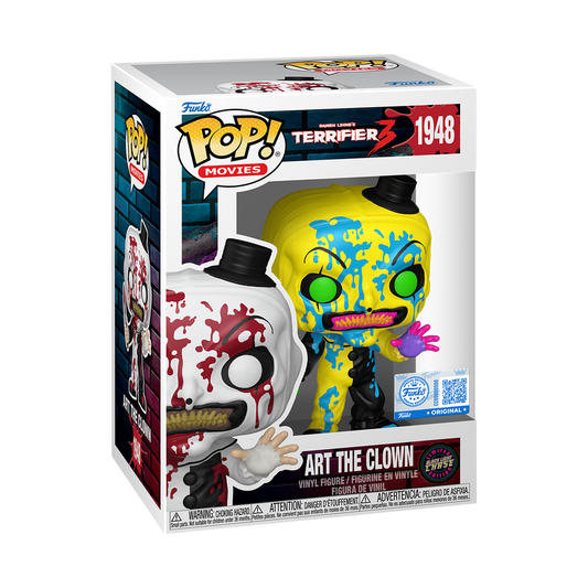 Terrifier - Art the Clown with Knife (Bloody) Pop! (Chase Bundle)