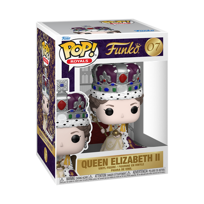 Royal Family - Queen Elizabeth II Coronation Pop! Premium