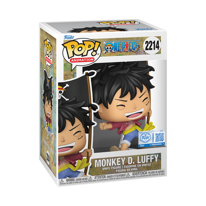 One Piece - Monkey D. Luffy with Flag Pop!