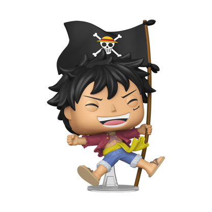One Piece - Monkey D. Luffy with Flag Pop!