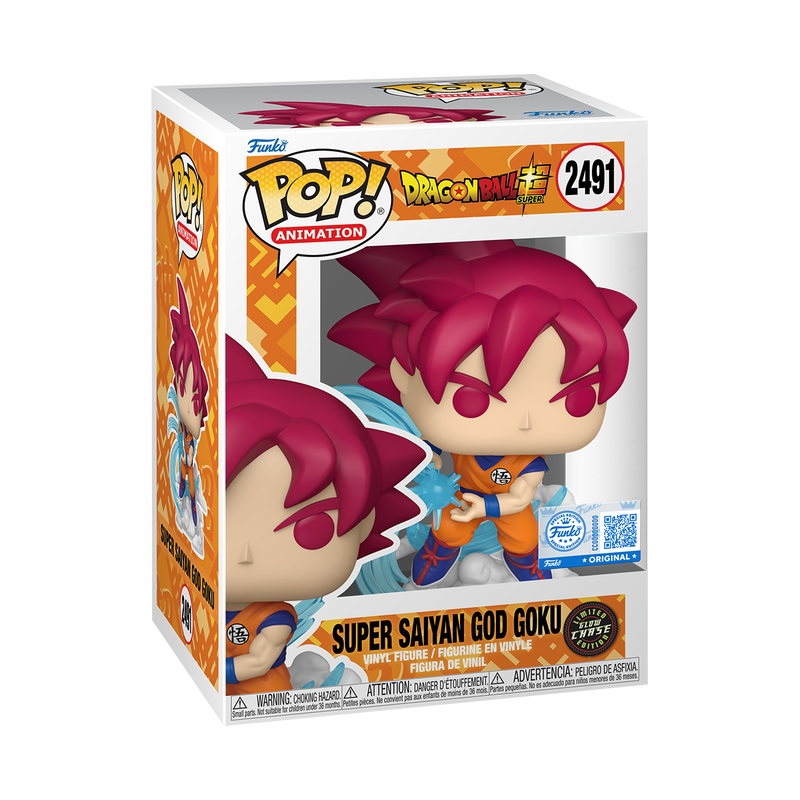 Dragon Ball: Super - Super Saiyan God Goku (Kamehameha) Pop! (Chase Bundle)