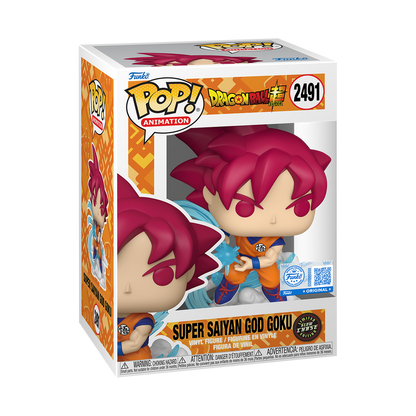 Dragon Ball: Super - Super Saiyan God Goku (Kamehameha) Pop! (Chase Bundle)