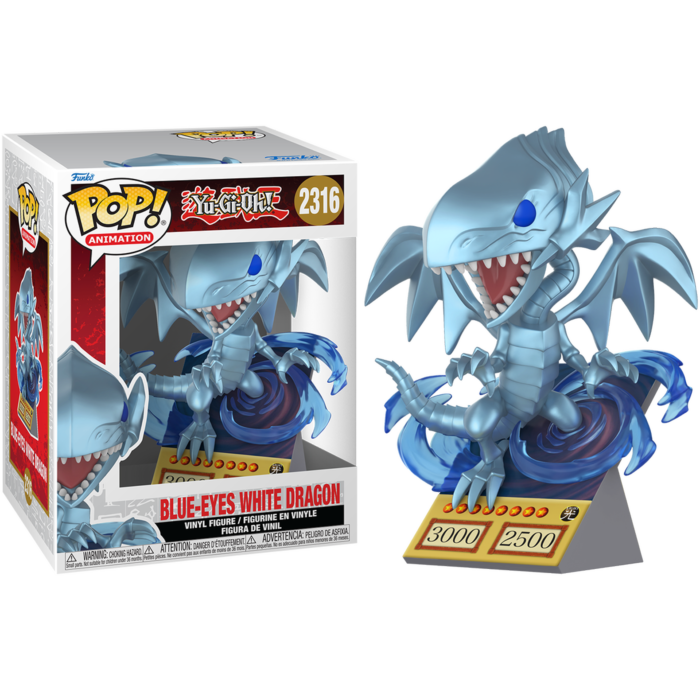 Yu-Gi-Oh! - Blue-Eyes White Dragon Pop! Premium Vinyl Figure