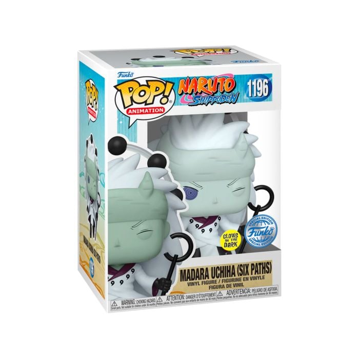 Naruto: Shippuden - Madara Uchiha (Sage of the Six Paths) Glow in the Dark Pop!