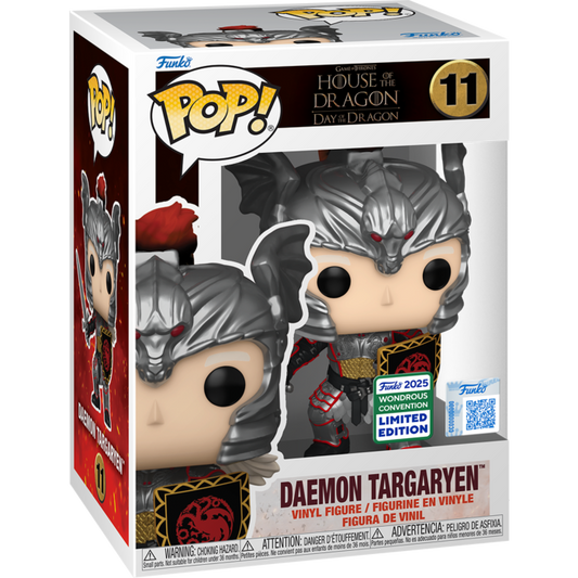 Game of Thrones: House of the Dragon - Daemon Targaryen (Day of the Dragon) Pop! (2025 Wondrous Convention Exclusive)