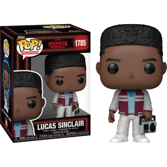 Stranger Things - Lucas Sinclair with Boombox (Season 5) Pop!