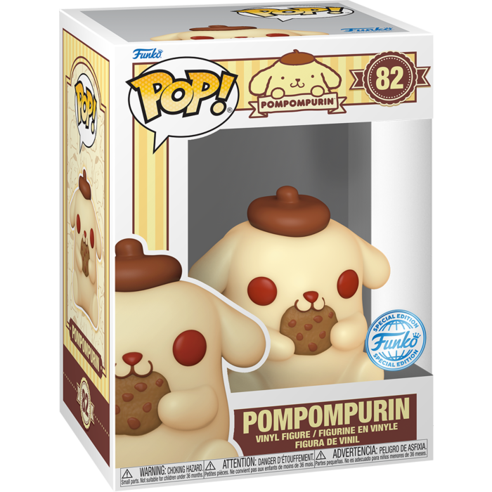 Hello Kitty - Pompompurin with Food Pop!