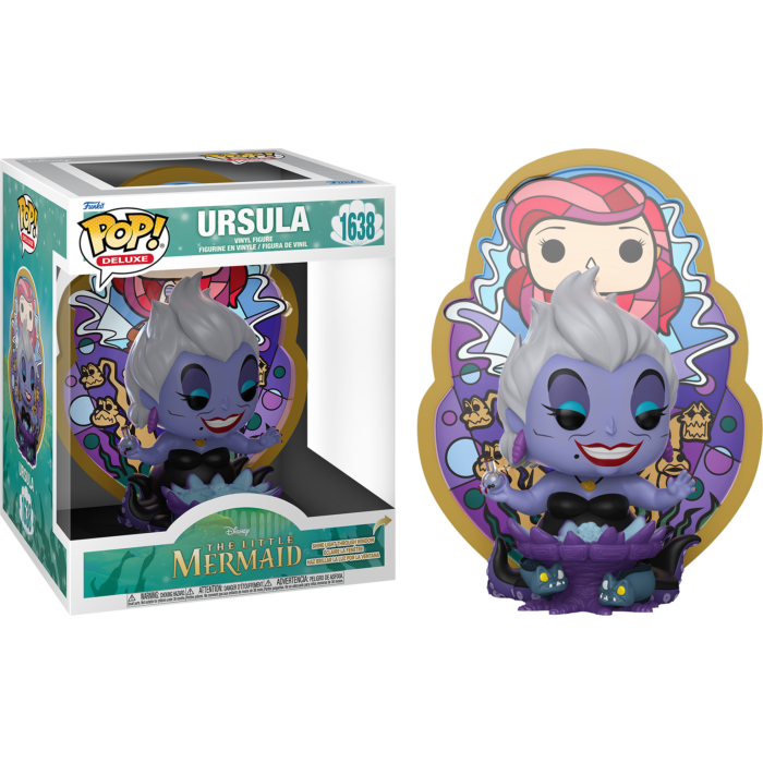 The Little Mermaid - Ursula (Stained Glass) Deluxe Pop!
