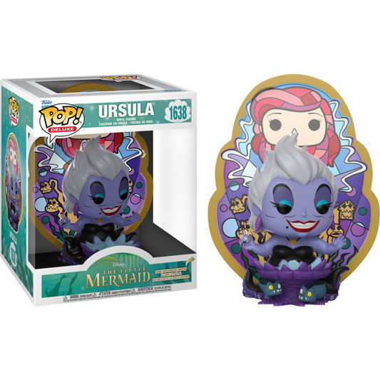 The Little Mermaid - Ursula (Stained Glass) Deluxe Pop!