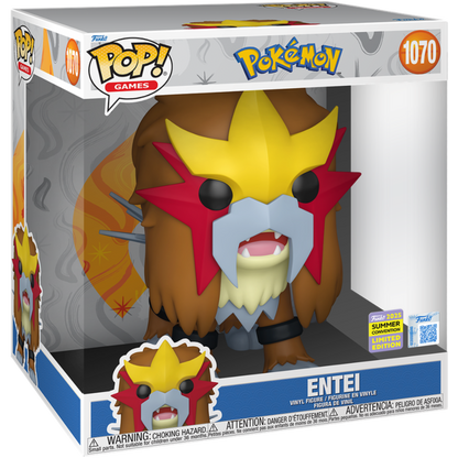 Pokemon - Entei 10" Jumbo Pop! (2025 Summer Convention Exclusive)