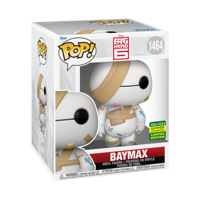 Big Hero 6 - Baymax Super Sized 6" Pop! (2024 Summer Convention Exclusive)