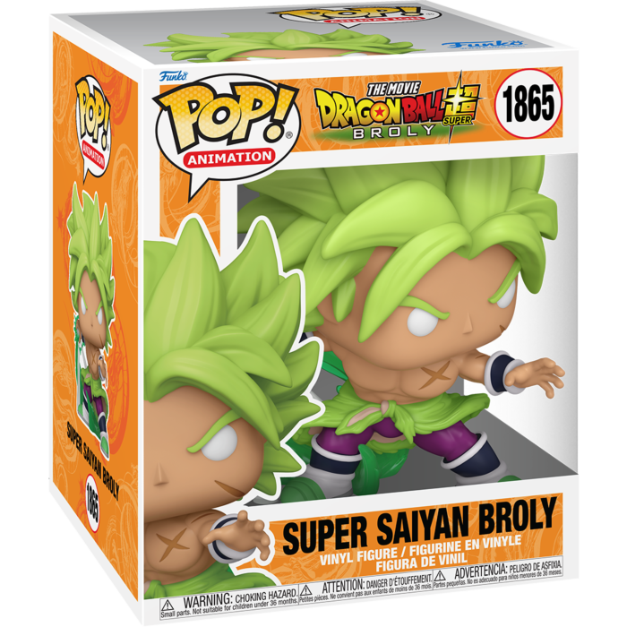 Dragon Ball Super: Broly - Super Saiyan Broly Super Sized 6" Pop!