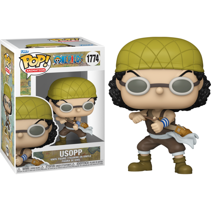 One Piece - Usopp with Rubber Band Pop! Vinyl Figure