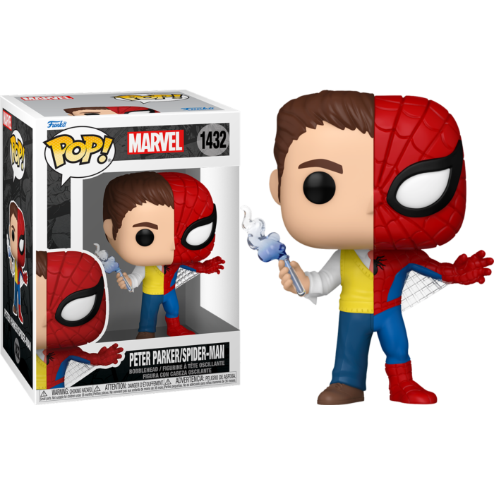 Marvel: Split - Peter Parker/Spider-Man Pop!