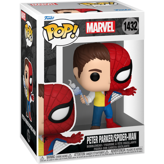 Marvel: Split - Peter Parker/Spider-Man Pop!
