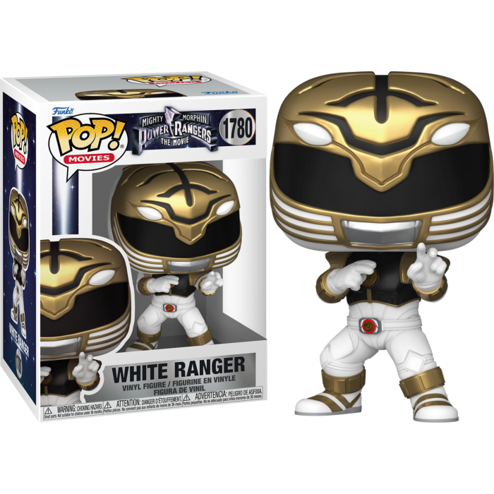 Mighty Morphin Power Rangers- White Ranger Pop! – Coco Toys